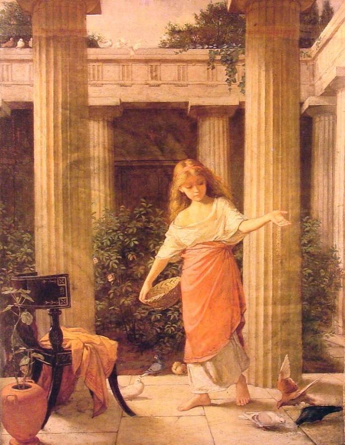 Waterhouse John William - Dans le Peristyle.jpg